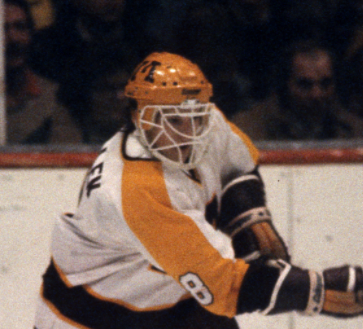 One of my favorite features of the WCHA- loose rules on face masks!