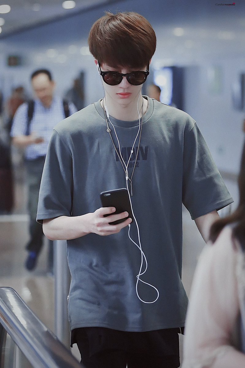 Yibo and his wired earphones throughout the years(and his precious fashion style)