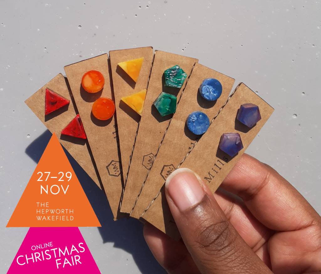 HepworthGallery's tweet photo. From her workshop in Sheffield, Dania Bailey aka @WhylderMills creates captivating jewellery and accessories that are colourful, bold, fun and all unique. 

https://t.co/67Xf78Fme2

Find out more about our virtual fair, happening 27-29 Nov &amp; 4-6 Dec, at https://t.co/l7PJYY9ZoK https://t.co/ZHZJDvEeoe