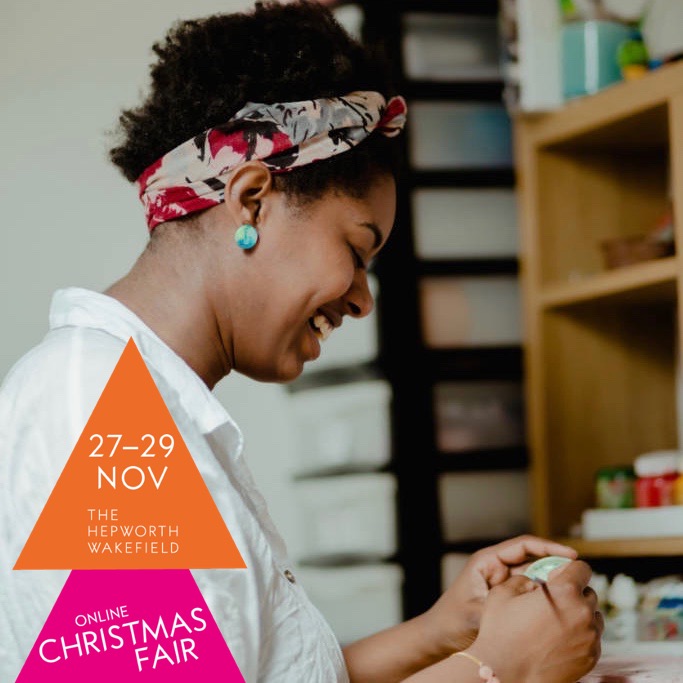 HepworthGallery's tweet photo. From her workshop in Sheffield, Dania Bailey aka @WhylderMills creates captivating jewellery and accessories that are colourful, bold, fun and all unique. 

https://t.co/67Xf78Fme2

Find out more about our virtual fair, happening 27-29 Nov &amp; 4-6 Dec, at https://t.co/l7PJYY9ZoK https://t.co/ZHZJDvEeoe