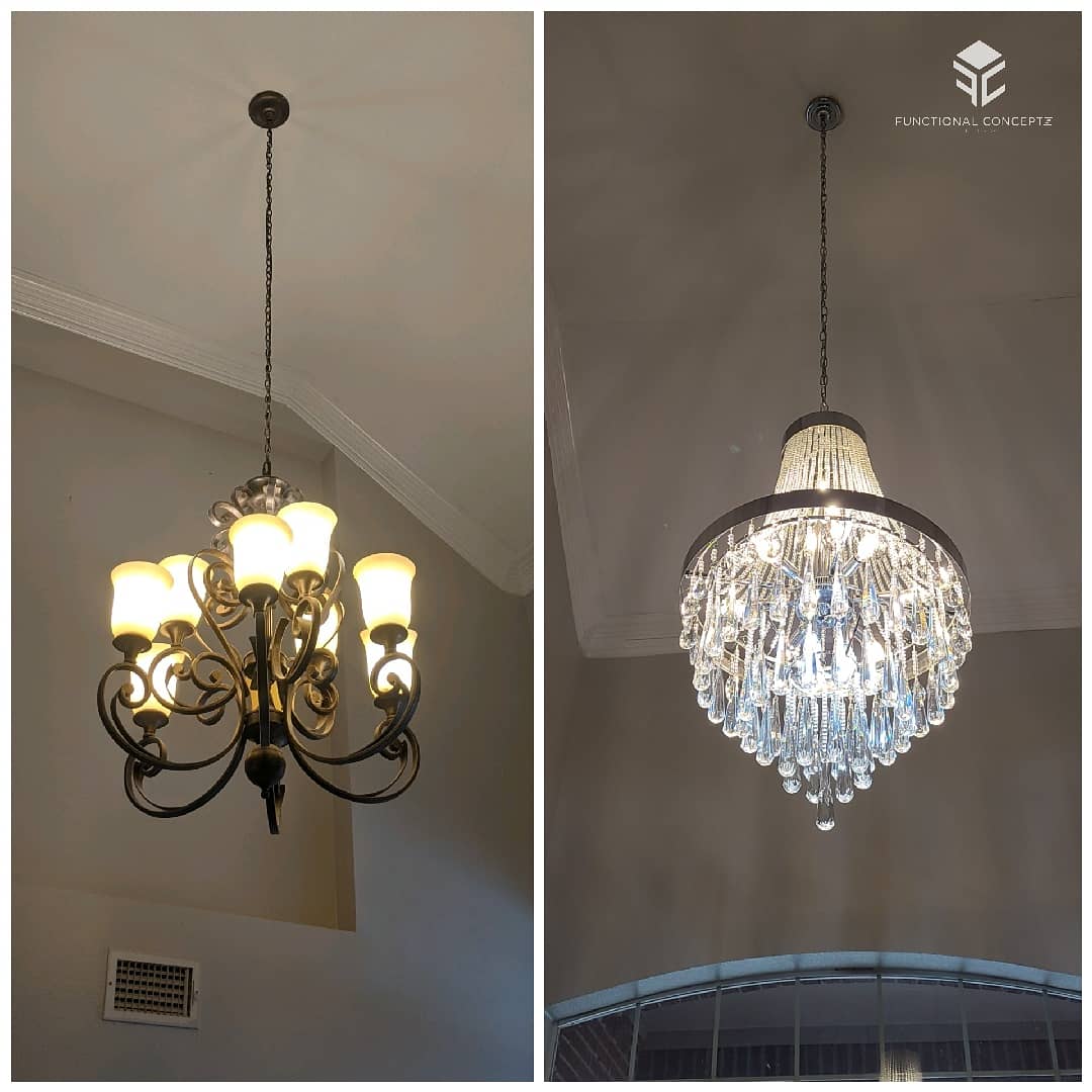 AZLewisDesigns's tweet photo. When the paint has dried and your floors have been laid, your lighting will very likely need an upgrade! 😏😊😉 
.
#chandeliers #foyer #interiordesign
#TEAMFUNctional #interiordesigner #interiorstyle #customtexashomes #functionalconceptz #luxuryhome #azlewisdesigns https://t.co/AnTlUbZUkW