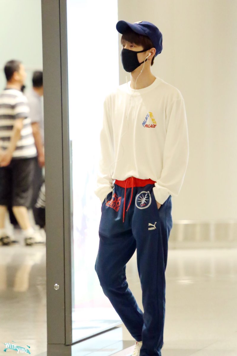 Yibo and his wired earphones throughout the years(and his precious fashion style)