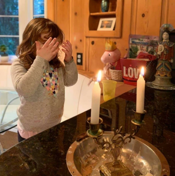 As always, we invite you to join us in our candle lighting ceremony this Shabbat. (Pictured: Joely Tov) 

Los Angeles Candle Lighting Times: 
Shabbat begins: 4:29pm PST  
Havdalah: 5:26pm PST