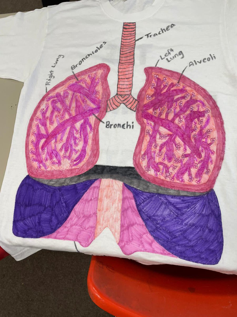 Outstanding work from Miss Somers’ Year 10 GCSE class today. Respiratory system revision getting creative. <a href="/stjohnseagle/">St John's School</a>