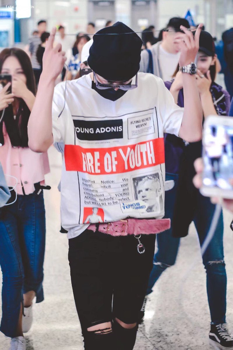 Yibo and his wired earphones throughout the years(and his precious fashion style)