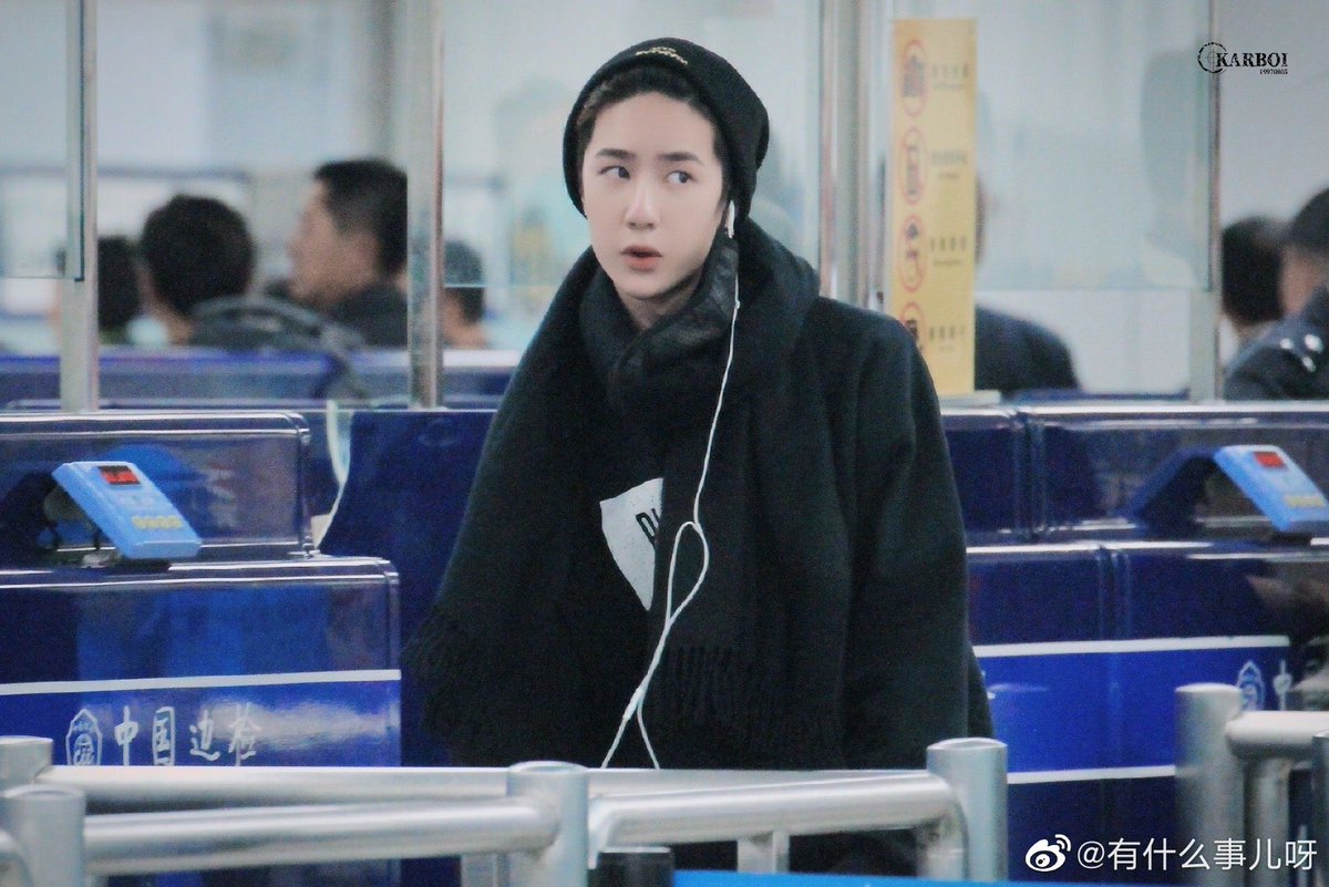Yibo and his wired earphones throughout the years(and his precious fashion style)