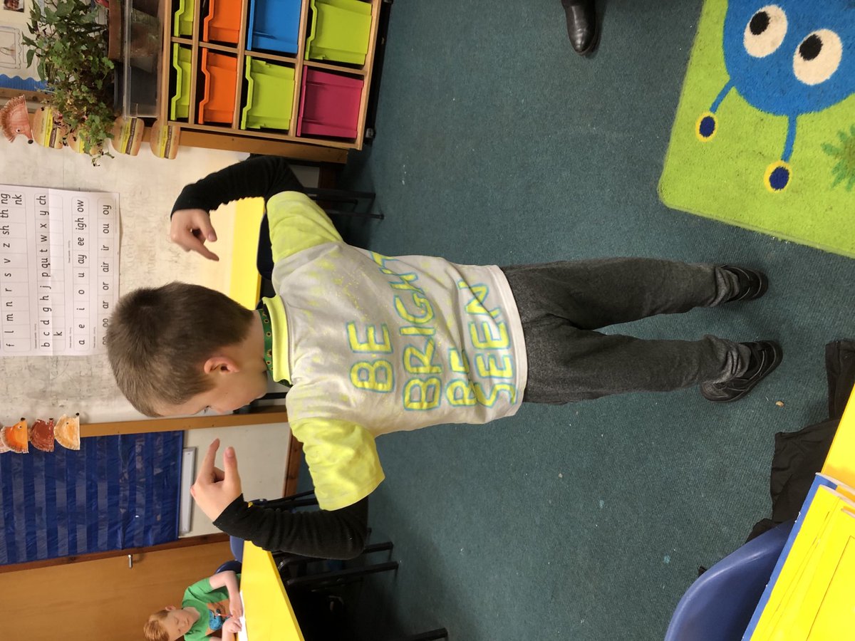 We were bright and easy to see today but what an effort this prize winner and his mum made👏👏