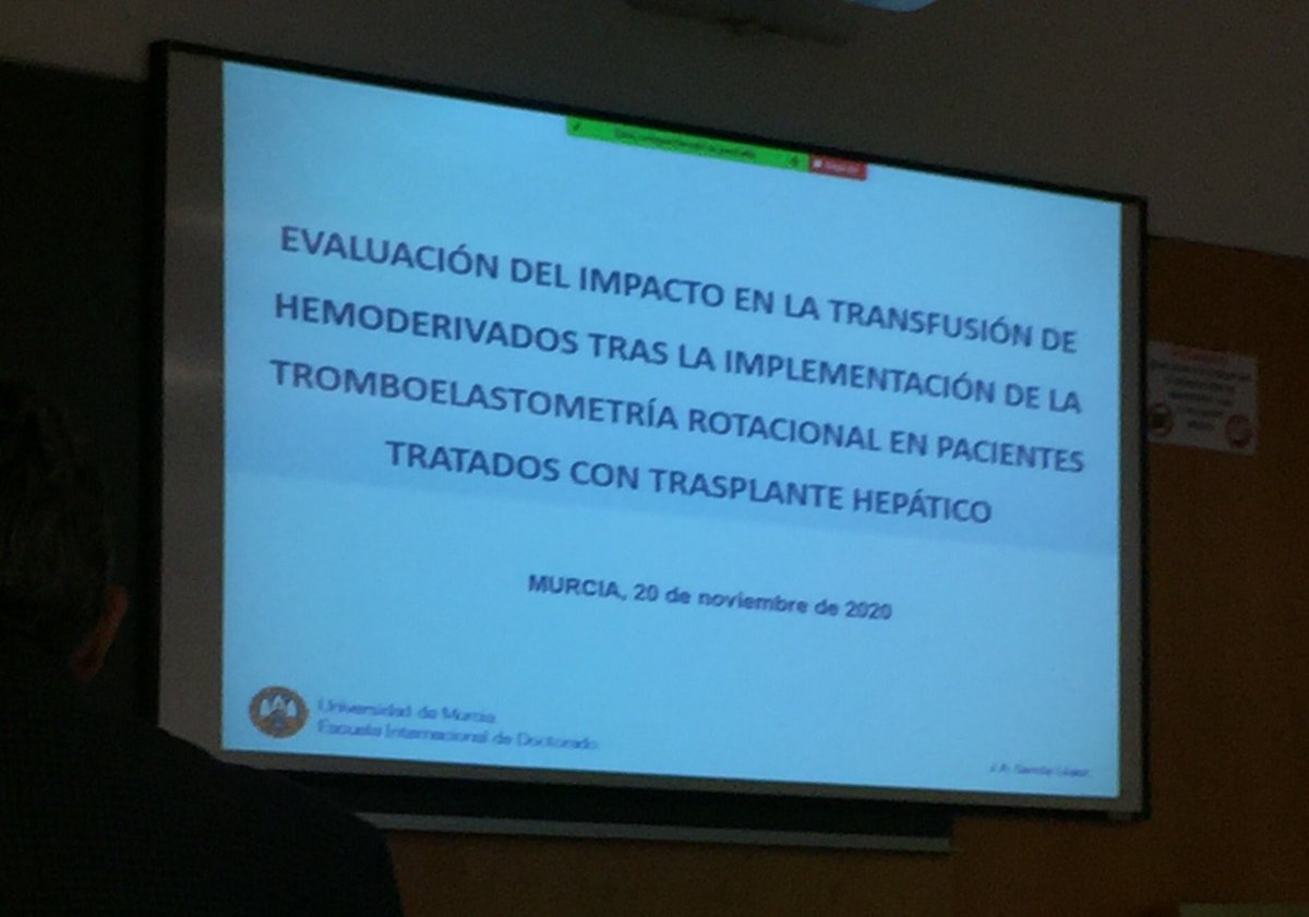 aguayo_UM's tweet photo. Dr José Antonio García #Anestesiologia @AreaUnoArrixaca @Murciasalud, culmina el #Doctorado 
#EIDUM @UMU @IMIB_Arrixaca Enhorabuena‼️ https://t.co/VloX4bWm4A