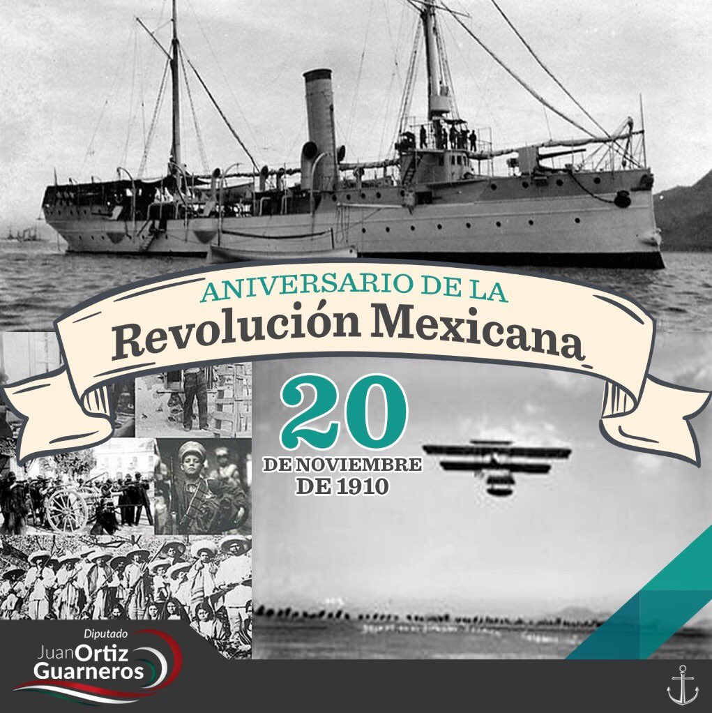 JOGuarneros's tweet image. A 110 años del inicio de la #RevoluciónMexicana, recordamos a la sociedad civil, marinos, militares y políticos que marcaron un referente histórico, económico y político de nuestra nación. Pocos saben que esta lucha también libró batallas en nuestros mares y espacio aéreo. ⚓️ 🇲🇽