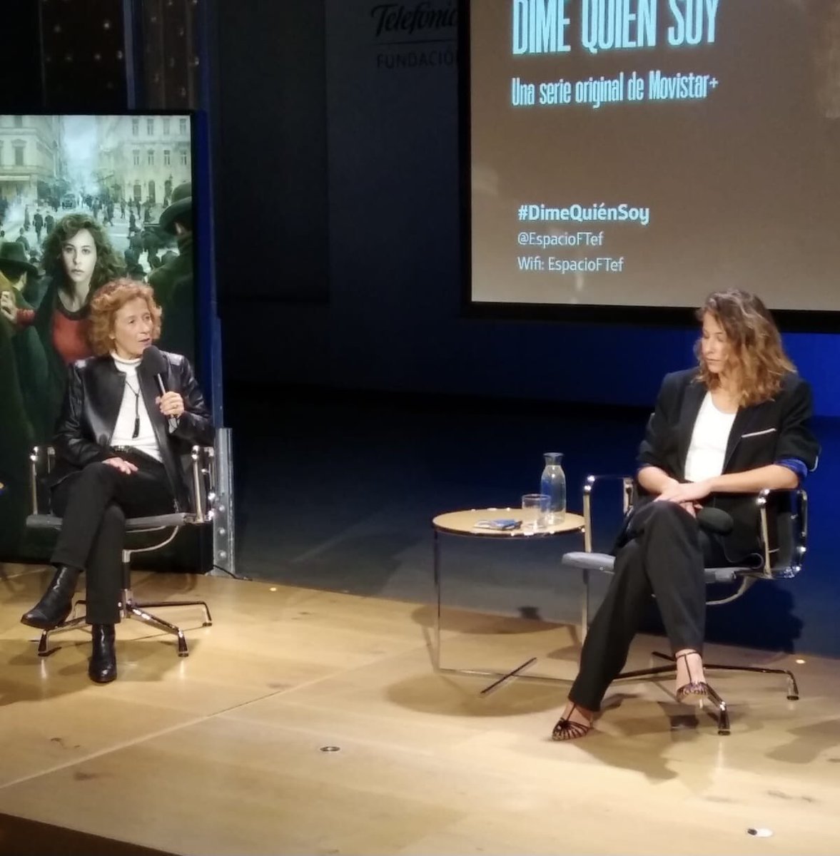 Movistar Plus+ (@movistarplus) on Twitter photo “Mis lectores no se van a sentir defraudados porque Irene se ha convertido prácticamente en Amelia Garayoa. Yo a veces incluso me confundo y la llamo Amelia” Julia Navarro sobre el trabajo estupendo de <a href="/IreneEscolar1/">Irene Escolar</a> en #DimeQuiénSoy. “Mis lectores no se van a sentir defraudados porque Irene se ha convertido prácticamente en Amelia Garayoa. Yo a veces incluso me confundo y la llamo Amelia” Julia Navarro sobre el trabajo estupendo de <a href="/IreneEscolar1/">Irene Escolar</a> en #DimeQuiénSoy.
