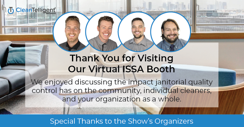 otuvy_inc's tweet photo. We would like to thank everyone that attended and organized the 2020 @ISSAShowNA Virtual Event. It was a pleasure talking to other #jansan industry leaders that know that janitorial #qualitycontrolmatters. #valueofclean #cleaningforhealth #covid19 https://t.co/an6MRH3t2x