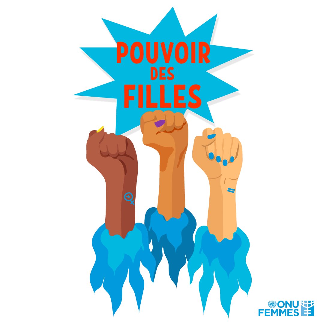 Pour la #JournéeMondialedelEnfance, ne sous-estimons pas le pouvoir des filles. L’avenir est entre leurs mains.