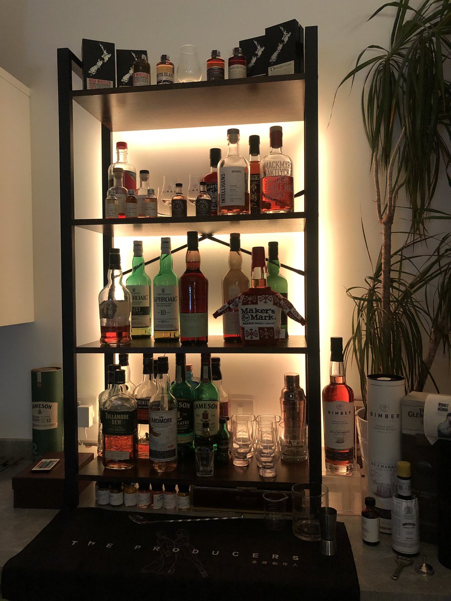 NickKent's tweet photo. @MckWhisky @MackmyraUK @thedramble @BimberLondon #mackmyrainn ... Bimber had to be put in it’s own podium... I did not trust myself putting it on the top shelf. https://t.co/UYIYGa46VB