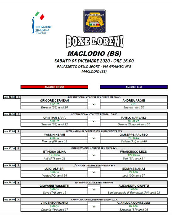 FPIBoxe's tweet photo. ๐ Maclodio Boxing Night @boxeloreni1986
๐ฅ๐ฎ๐น Gallo @picardi71 vs #Conselmo
๐ฅ ๐ฎ๐น Sottoclou
๐ Maclodio BS
๐๏ธ PalaSport
๐
5/12/2020
โก๏ธ https://t.co/nWsS5Hd54D https://t.co/EYB5Nvuf7B