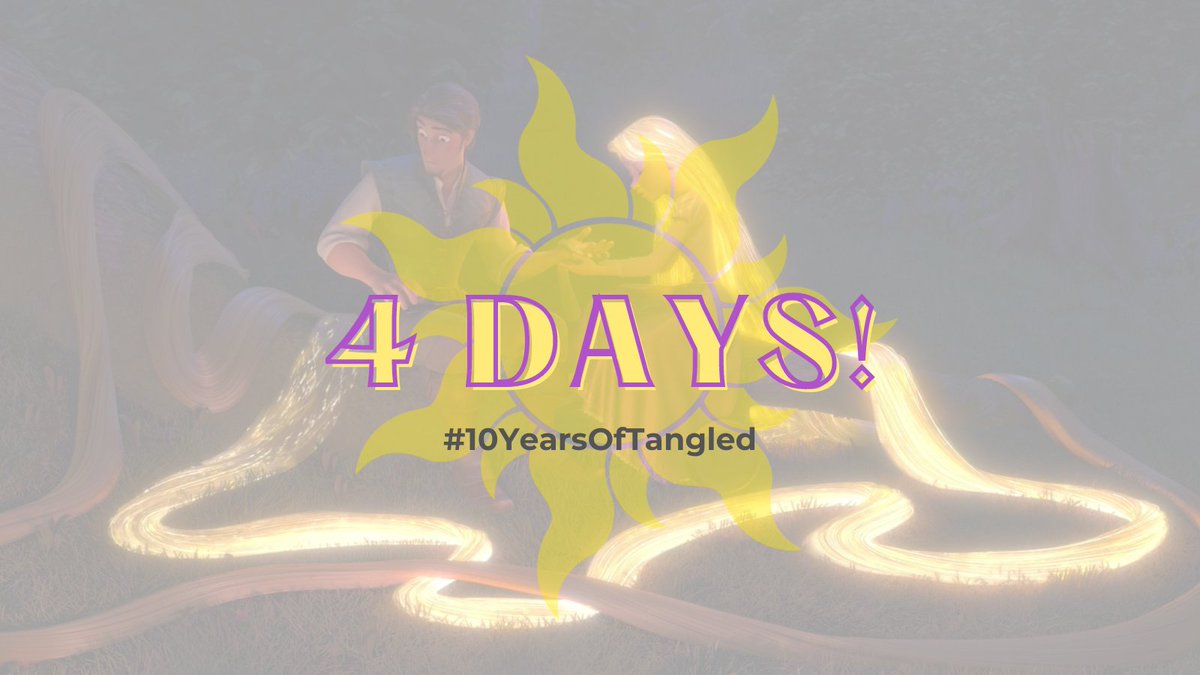 starryrapunzel's tweet photo. 4 days left until #10YearsOfTangled!! ✨ https://t.co/WowDFSMGAw