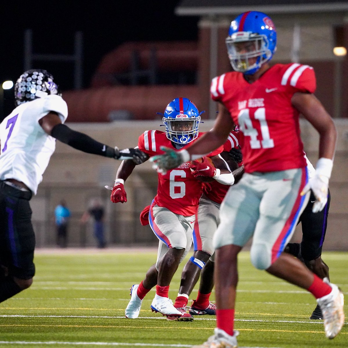 Football: War Eagle Jahron Jonas (#6) during the Oak Ridge vs. Willis district 13-6A football game on Fri. Nov. 13, 2020, at Woodforest Bank Stadium
Oak Ridge War Eagles 44 vs. Willis Wildkats 34
Photo gallery: ow.ly/DSb250CqvYo