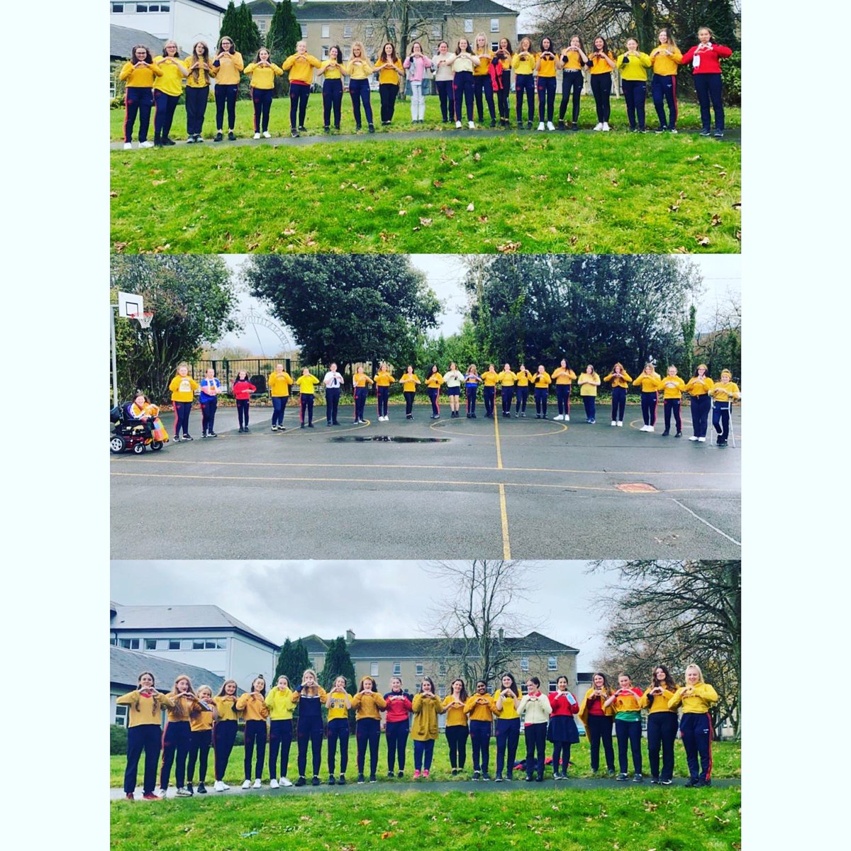 presclonmel's tweet photo. 🌈 As a part of our Stand Up Against LGBTI+ Bullying Week our third year students chose to #ComeIn in the colour YELLOW of the rainbow so that LGBTI+ students don’t have to come out! #BelongTo #LGBTIWeek #StandUp20 🌈🏳️‍🌈 https://t.co/f5dQBTvF9x