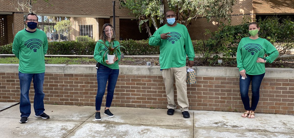 BruceSaulter's tweet photo. Congratulations to our Teacher of the Year, Mrs. Egipciaco, and our School-Related Employee of the Year, Mr. Manley! “Our connection is strong” and these two are a big reason why!! 🦁❤️🎉 https://t.co/ePSbBPwcHZ