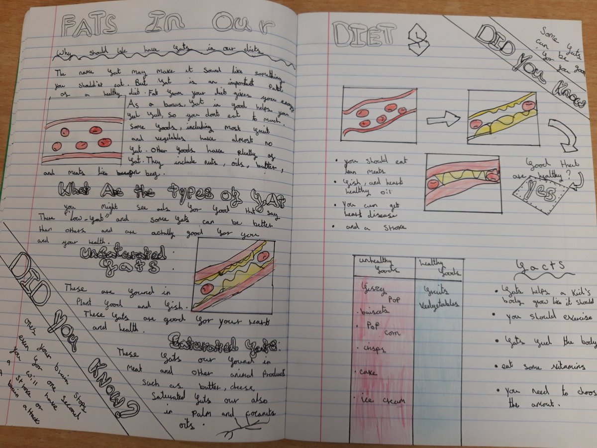 More fantastic double page spreads from 5P in Health and Nutrition @TemplarsPrimary #healthandnutrition #foodgroups #designandtechnology