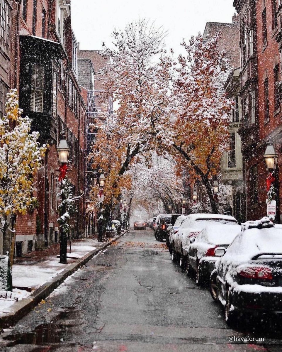 HavaForum's tweet photo. Sonbaharda kar aşkı bir başkadır... 🍁❄ https://t.co/bXZUWvy5VS