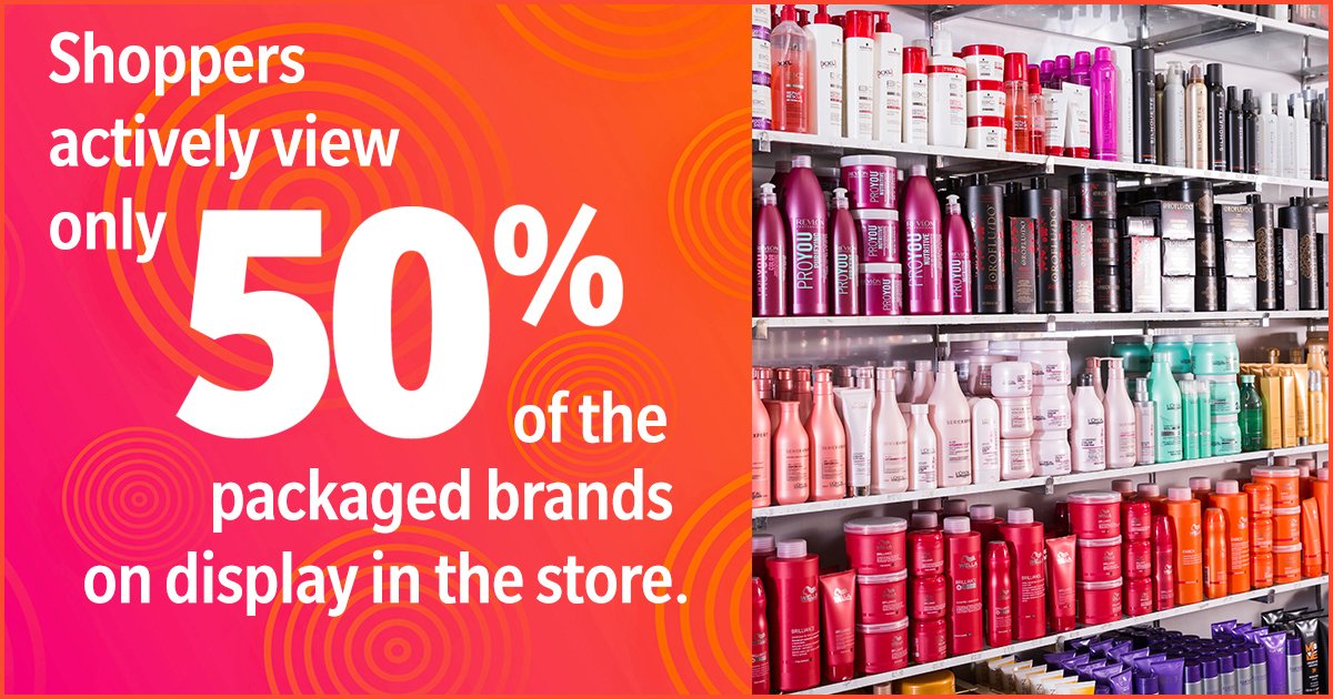 Unseen is unsold. Did you know that most shoppers only actively view ~50% of the brands within a category? With our #embellishment equipment, you can make sure your products stand out: fal.cn/3bIrs <a href="/MGI_USA/">MGI USA, Inc.</a> #print #sensoryprint #printproduction #packaging #digitalprint