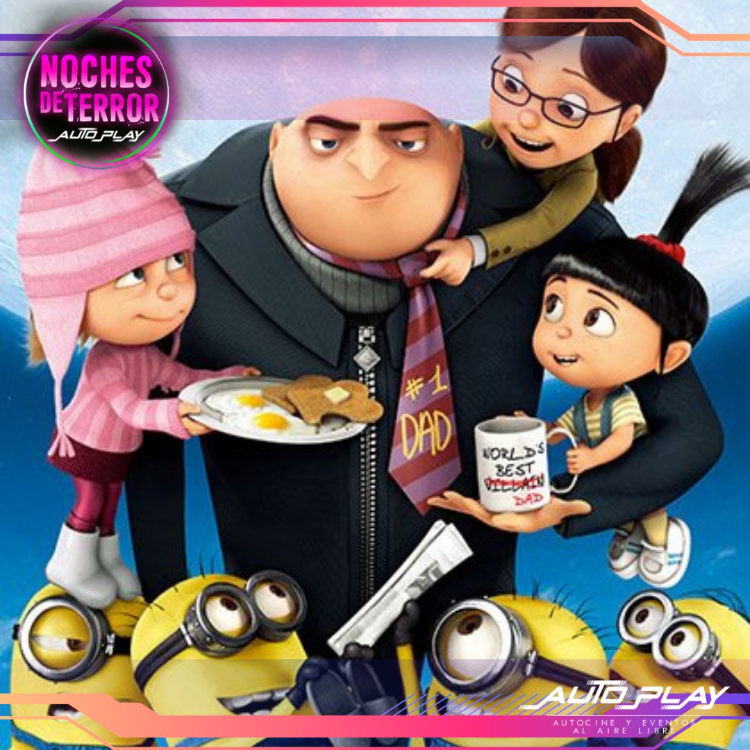 autoplayeventos's tweet photo. ¿Listos? Hoy nos vemos para ver a #gru en #mivillanofavorito2. 

Menciona a todas las personas que vendrán en tu 🚗.

#FelizSábado 
👉 https://t.co/Qw5TOD3FuB https://t.co/jh1cRaT6fL