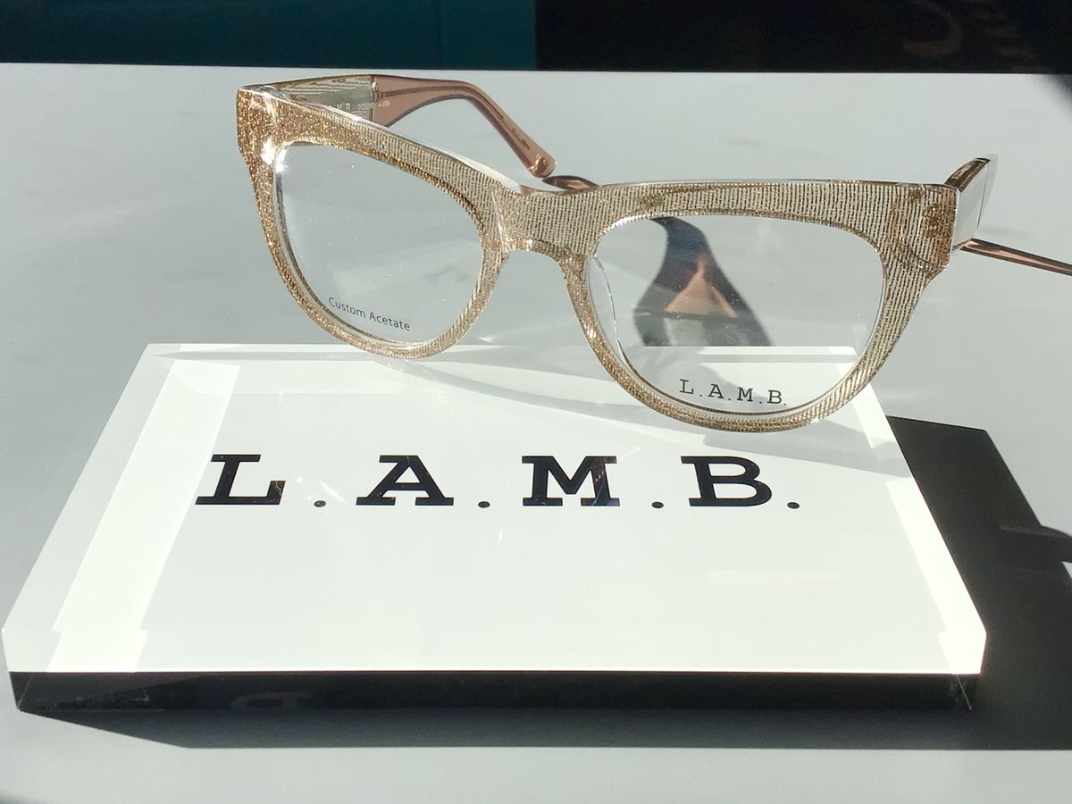Aylla's Pick of the Week! Featuring L.A.M.B! This "Shiny &amp; Bold" frame is going to brighten your wintery day! Try them on your next visit!
#dunlapvision #pickoftheweek #LAMB #eyeglasses #eyewear #sunglasses #glasses #eyewearfashion #style #frames