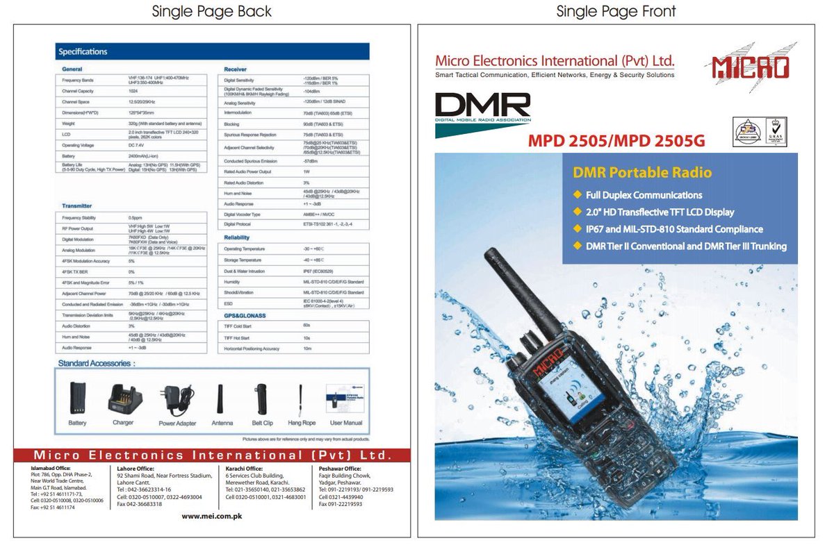 Here are some insights :1. The company specialises in making communication equipment. In my yesterday’s analysis, I pointed out that there was a charger present which now looks a lot like Multi slot version of the one one shown in their brochure. 2. The bands given are..