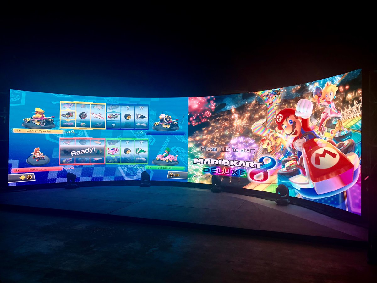 ATXEventSystems's tweet image. If you’ve got it,flaunt it! After a busy week with 3 concurrent events, we need to ask ourselves: what’s work if you can’t mix in a little play? Our team took Mario Kart to a whole new level on our gigantic LED Wall, perfect ending to the week! How are you winding down the week?