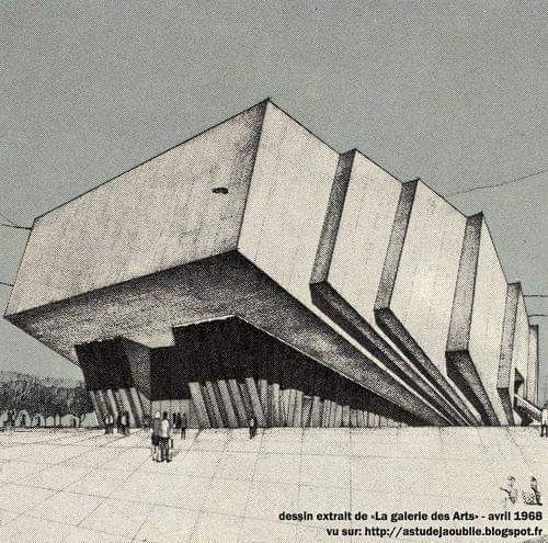 9/ Brutalism reflected unrest and growing dissatisfaction with American hegemony. Skepticism of MCM's "honest simplicity" gave rise to hyper honest Brutalism. Its proponents describe it as "an ethic, not an aesthetic." Notably it's a worldwide style without a national locus.