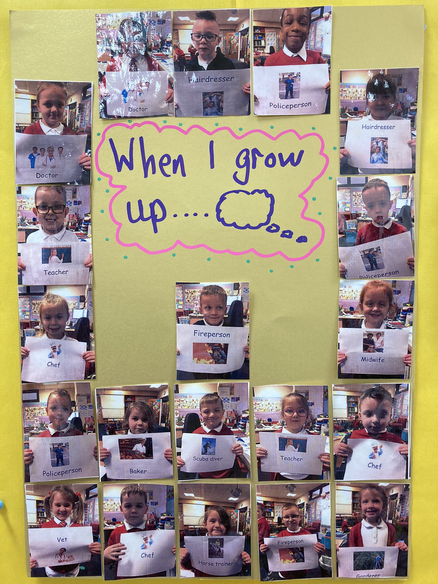 Antonine Primary 💫 on Twitter "More p1’s showcasing their future dream