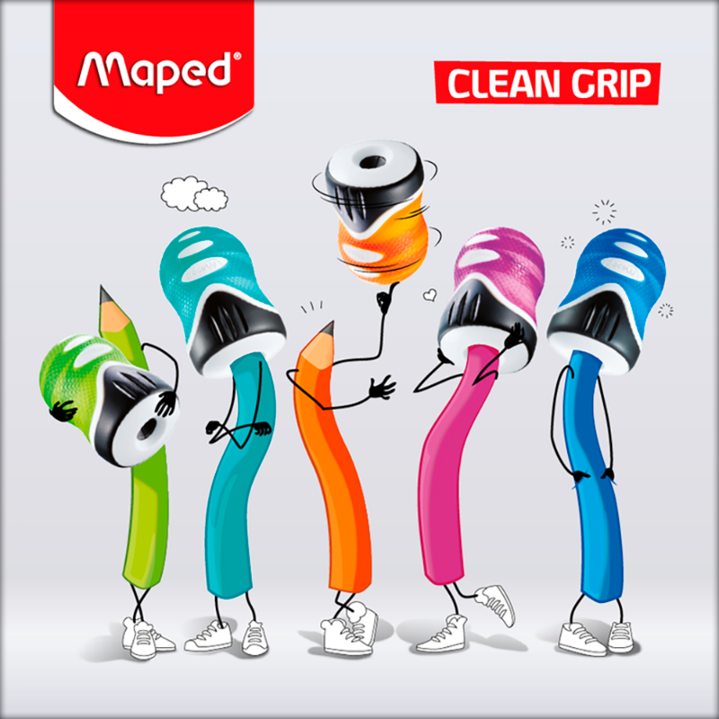 MapedSpain's tweet photo. Si piensas en un sacapuntas🤔, nunca imaginarías que fuese inteligente, pero en #Maped existen. Tenemos a los #CleanGrip. 😋 Sacapuntas #astutos y #limpios que conservan las virutas y te ahorran tiempo y limpieza. ¡Hay de uno y dos agujeros! 👏
#Maped #EsGenialEsMaped #CleanGrip