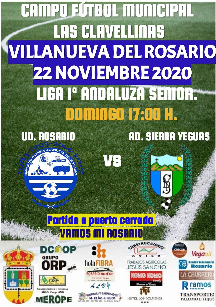 _UDRosario's tweet photo. 🏟️ MATCH DAY | El sénior buscará hoy su primer triunfo de la temporada ante un equipo que marcha tercero con 9 de 12 puntos posibles. El partido se celebrará a puerta cerrada.
#VamosMiRosario https://t.co/5bphuiH6jo