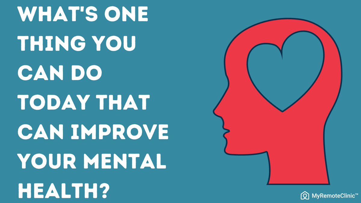 myremoteclinic's tweet photo. Trying to improve your mental health can be hard. From taking the time to write down what you're grateful for, to journaling,  there are a lot of things we can do. What's one thing you can change in your day that can improve your mental health?

#remotecare #healthpreneur https://t.co/JLkZUNvl4c