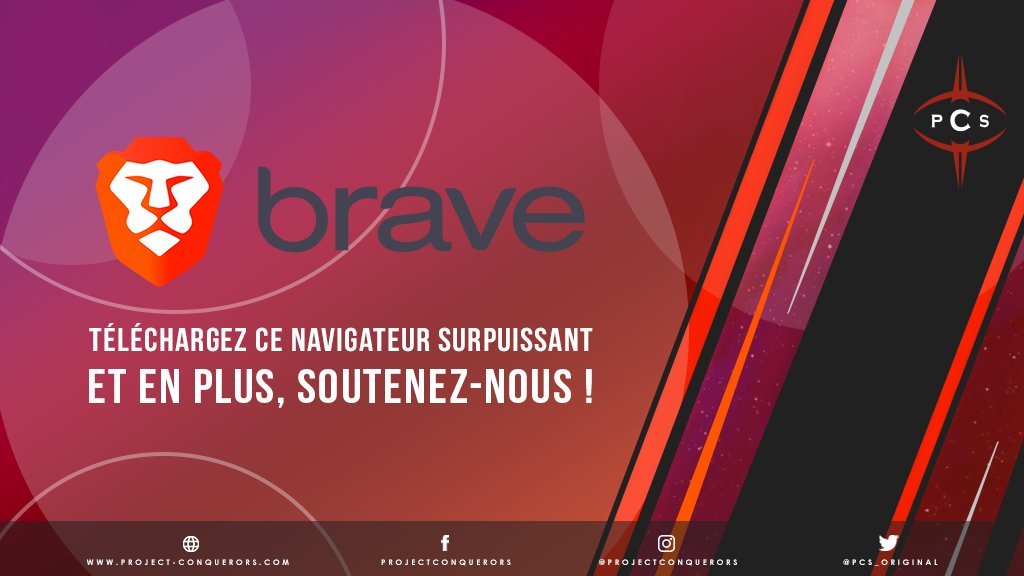 PCS_Original's tweet photo. Avez-vous testé le navigateur #Brave ?
Nous oui !
Et on l'a totalement adopté !
Qu'attendez-vous ?
https://t.co/n6v8VRAiJo
#Navigateur #Windows #Android #PlusRapide #MoinsDeRam https://t.co/LOYpSP1V6j