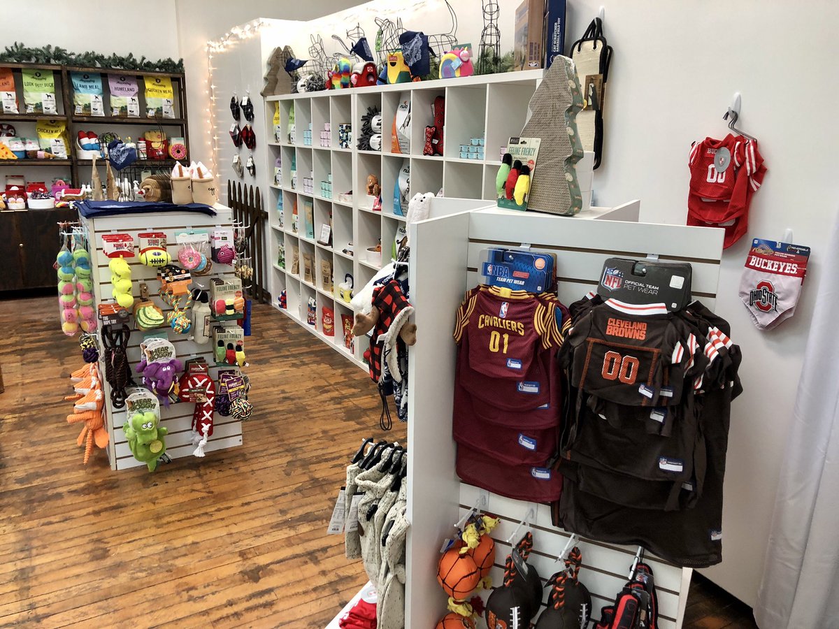 The new location and expanded storefront for Haymarket Cleveland means even more space for cute home goods, decor, local products, and more. Adjacent, and newly opened, is Haymarket Pet Co., an adorable shop for for all the furry four-legged family members. (4/6) &ndash; bei  5th Street Arcades