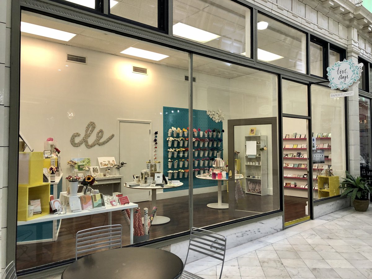 From barbershops and boutiques to paper floral arrangements and tea (plus everything in between!) the 5th Street Arcades have it all. The diverse businesses offer something for everyone, the food options are tasty, and the building is stunning.  #Supportlocal & check it out! (6/6) &ndash; bei  5th Street Arcades