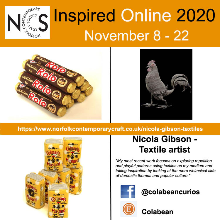 NCCSCreatives's tweet photo. Playful fibre sculptures and sweet treats that won't make you fat! Check out Nicola's latest available work in her Etsy shop:
https://t.co/iH6mZLHfhG

#fibresculpture
#popculture
#buyhandmade
#handmadechristmasuk
#supportmakers
#nccsinspiredonline https://t.co/iKdbTIzHd4