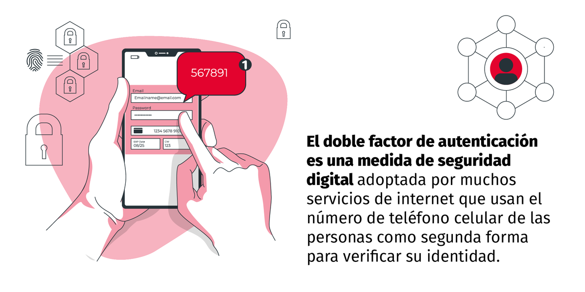 Karisma's tweet photo. 📲 ¿Recuerdas haber usado un numerito que te llegó a tu teléfono móvil para registrarte o entrar en alguna de tus redes sociales? ¿O a tu correo? ¿O para hacer transferencias bancarias? ¿Dijiste que sí? ¡Pues estás usando el doble factor de autenticación! https://t.co/lNBfV1Vqum https://t.co/1InZxaSrK5