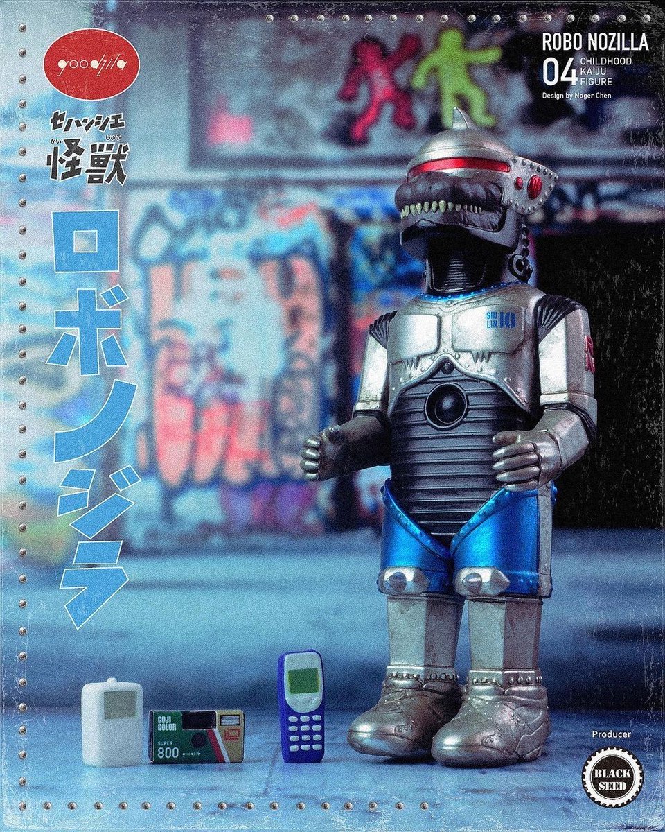 _myplasticheart's tweet photo. REPOST @blackseedkenneth
Preorder coming very soon!!
•••
Robo Nozilla by @goodzila825 X Black Seed
•••
Stay tuned!
#blackseedtoys #blackseedkenneth #kennethtang #vinyltoys #vinylcollection #designertoy #designertoys #arttoy #artwork #sofubi #nogerchen #nozilla #robonozilla https://t.co/odEUhLaGPk