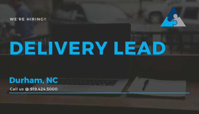 Kelaca is looking for a Delivery Lead (SW) for our client partner in Raleigh, NC! #joboftheweek

For more information, or to apply: lnkd.in/gMxz9BE

Did you know we have a referral program? It's simple.
Refer a friend, they get the job, we send you a check!
