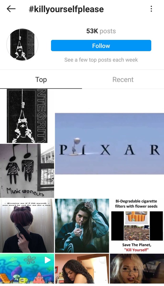 My_SimpleMind's tweet photo. ❗CW❗
#Instagram have stopped people searching #bpd & #depression in order to protect people due to the potential harmful content, however #KillYourselfPlease is perfectly fine to look at?!!!
@instagram please can you explain your discrimination in this case?
#MentalHealth https://t.co/DpkmgD1hKf