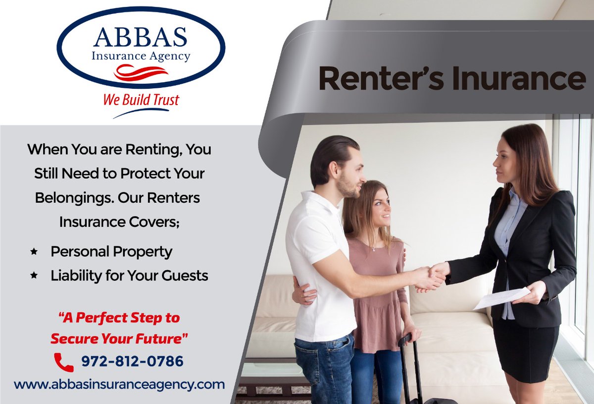 AbbasInsurance's tweet image. Saving you tons of money on your
HOME AUTO BUSINESS and LIFE Insurances
Call Now 972-812-0786