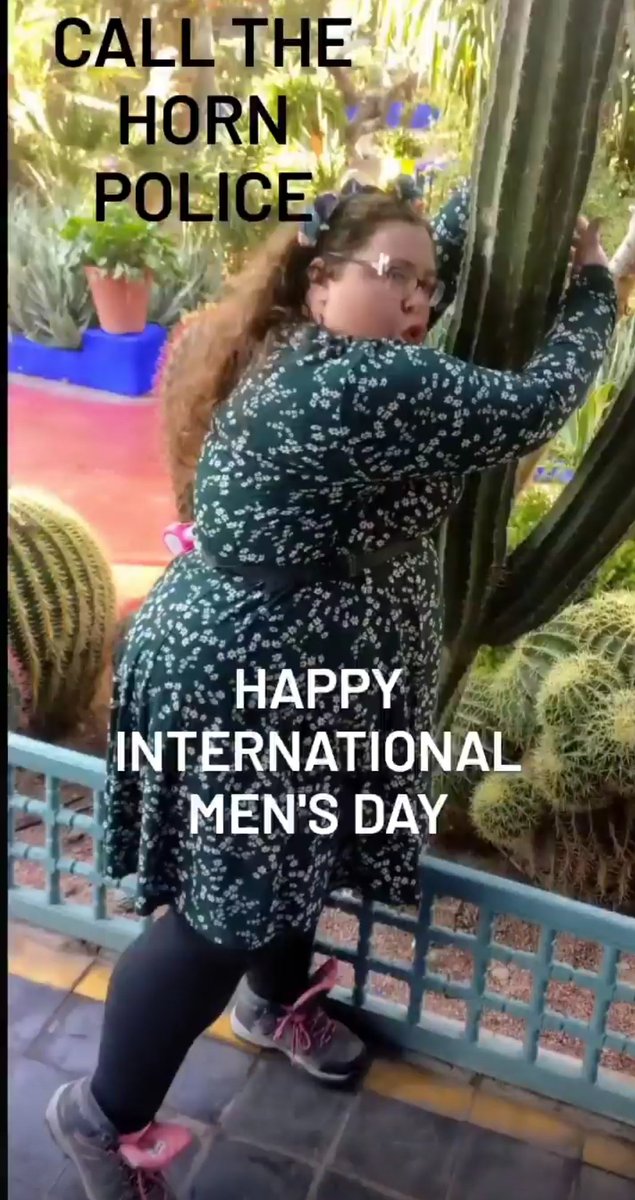 Happy international men's day.