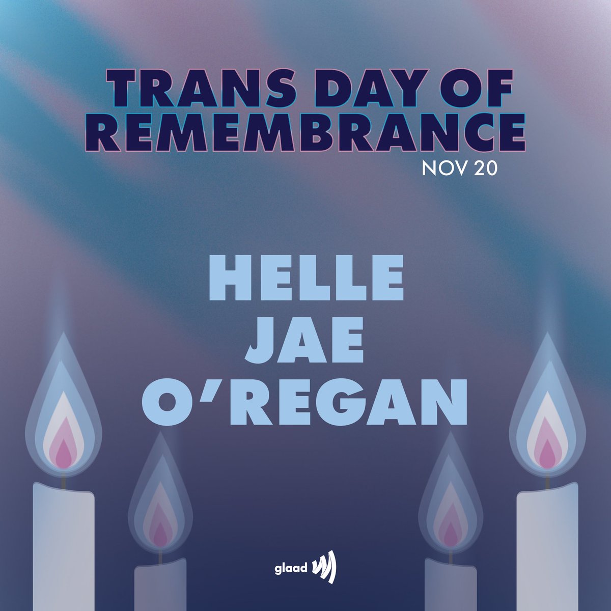 Helle Jae O’Regan, a transgender woman, was killed in San Antonio, Texas on May 6, 2020. She was 20 years old. She was an outspoken about injustice and the prison industrial complex, as well as speaking up about decriminalizing sex work.