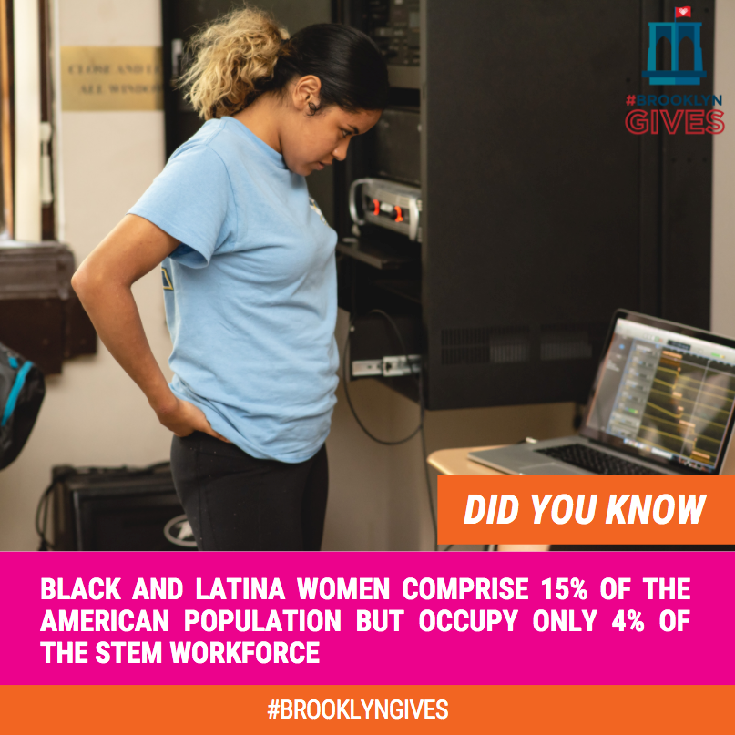 STEMFromDance's tweet photo. #STEM needs more women of color, 4% is not enough! Join us in getting girls excited about technology through innovative, tech-infused dance performances. Make a donation today on our #BrooklynGives page. #Tech #Dance #CSEdWeek #CSfair #Virtualprograms

https://t.co/38yvserIQC https://t.co/d9rg0IhVG6