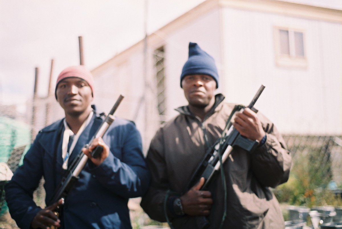 Got ushered into this alley by these two guys. Obviously didn't refuse. Turns out they just wanted me to take a picture of them. I never figured out exactly what the guns were for.