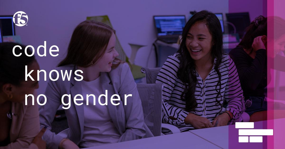 Code knows no gender f5