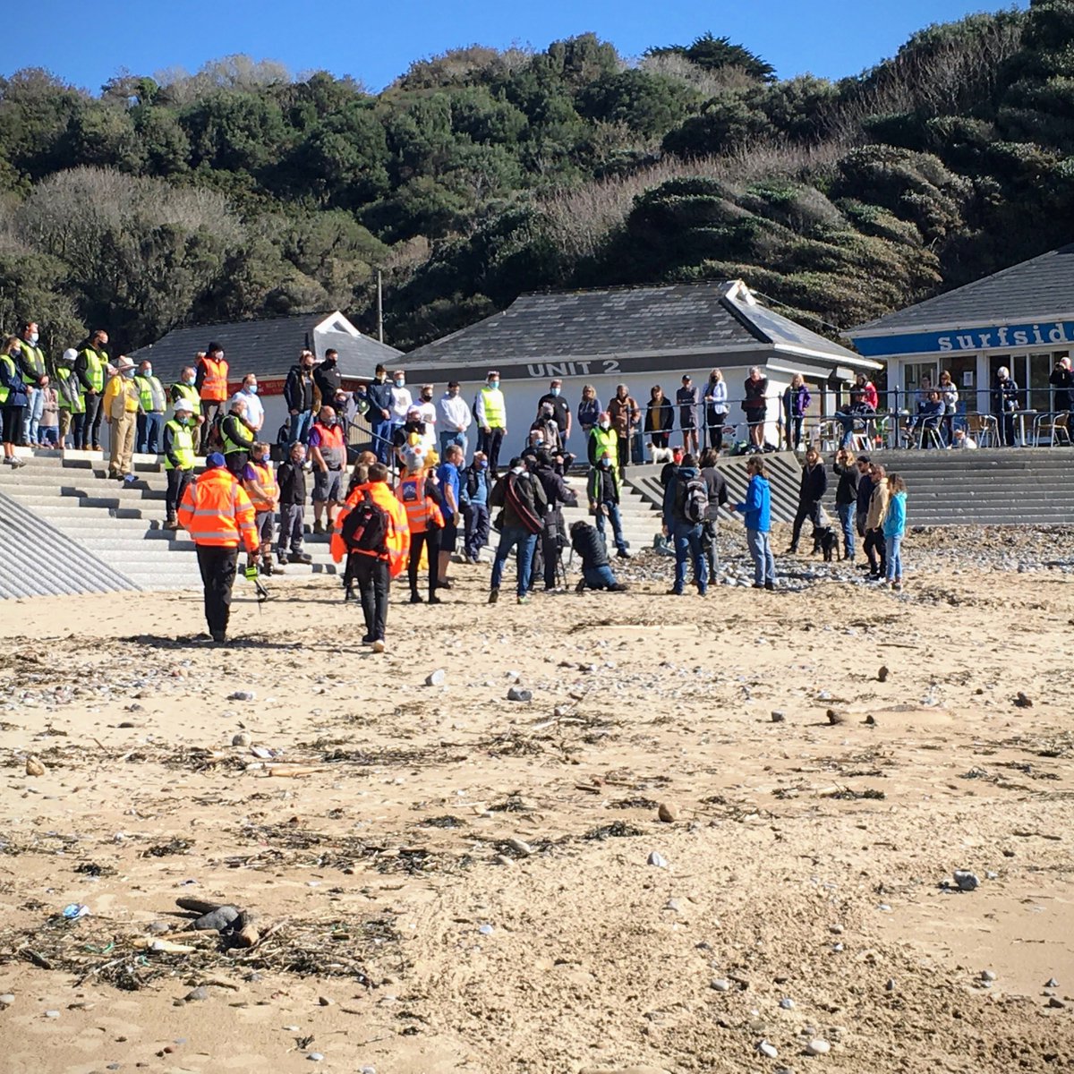GowerSociety's tweet photo. SO proud of everyone involved in the @surfability project in Caswell 🏄
An outstanding display of community spirit in these most testing of times. ❤️
Well done to everyone who got involved.
#OurGower #EinGwyr #Community #Surfability #ChildrenInNeed #Proud #Wales #Cymru #Diolch https://t.co/fxgFrIlk3a