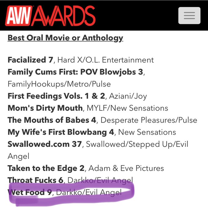 And also thank you @AVNMediaNetwork  for recognizing some of the the awesome movies/series I was lucky<a class="tags" href="/tag/avnmedianetwork">@avnmedianetwork</a><a href="/tag/funbags"class="tags"><span>#funbags</span></a>